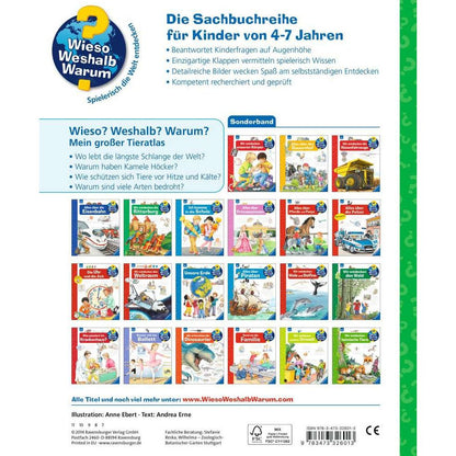 Ravensburger Why? What? What for?: My big animal atlas