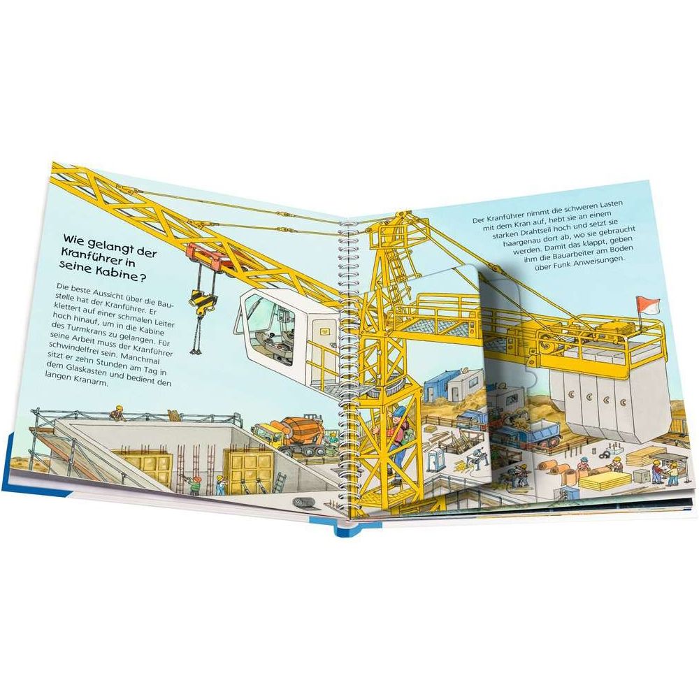 Ravensburger Why? How? What for? junior, Volume 55: Who works on the construction site?