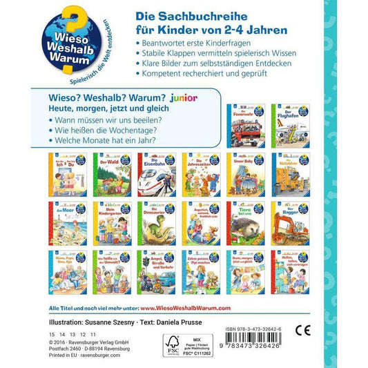 Ravensburger Why? What? Why? junior, Volume 56: Today, tomorrow, now and immediately