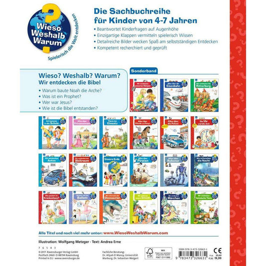 Ravensburger Wieso? Weshalb? Warum?: Wir entdecken die Bibel