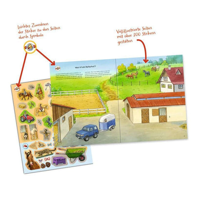 Ravensburger Wieso? Weshalb? Warum? Stickerheft:  Pferde
