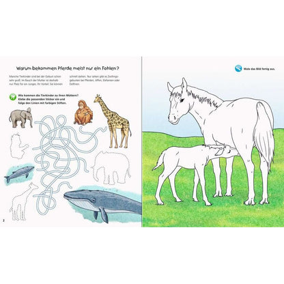 Ravensburger Wieso? Weshalb? Warum? aktiv-Heft: Tierkinder