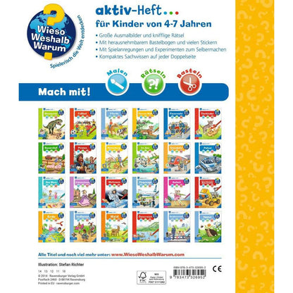 Ravensburger Why? What for? What for? active booklet: Animals of the world