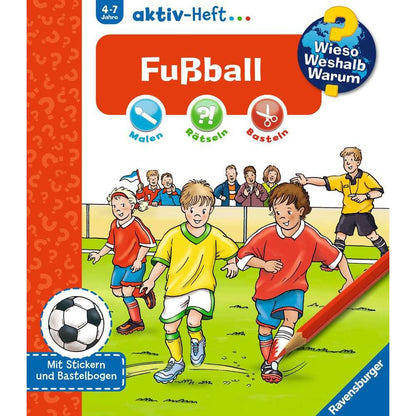 Ravensburger Pourquoi ? Pour quelle raison? Pourquoi? magazine actif : football