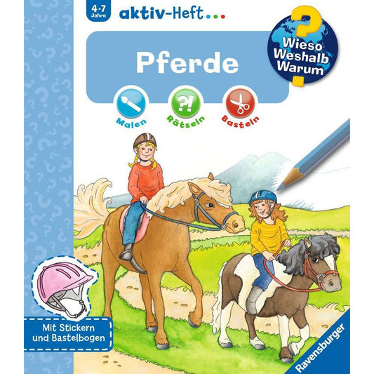 Ravensburger Wieso? Weshalb? Warum? aktiv-Heft: Pferde