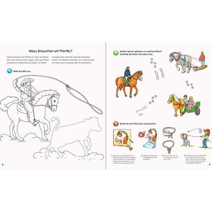 Ravensburger Wieso? Weshalb? Warum? aktiv-Heft: Pferde