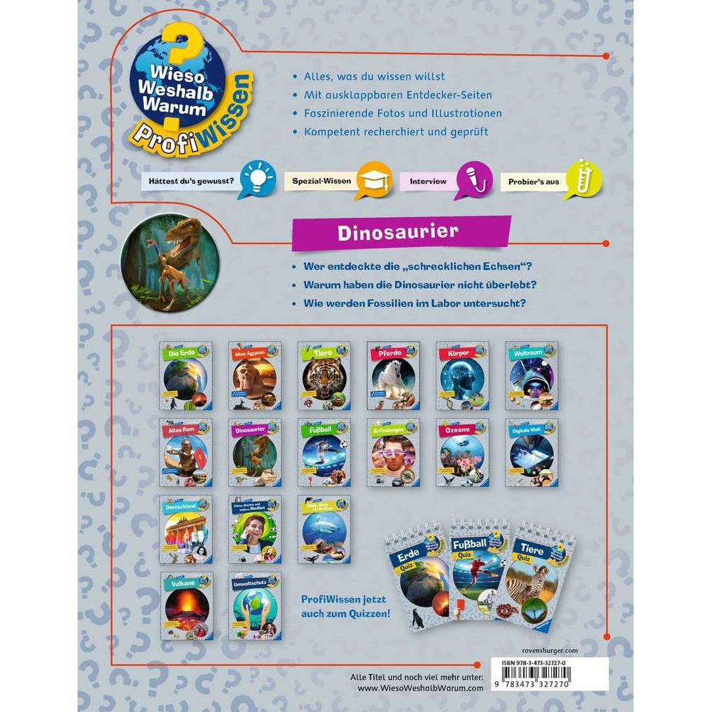 Ravensburger Wieso? Weshalb? Warum? ProfiWissen, Band 12: Dinosaurier