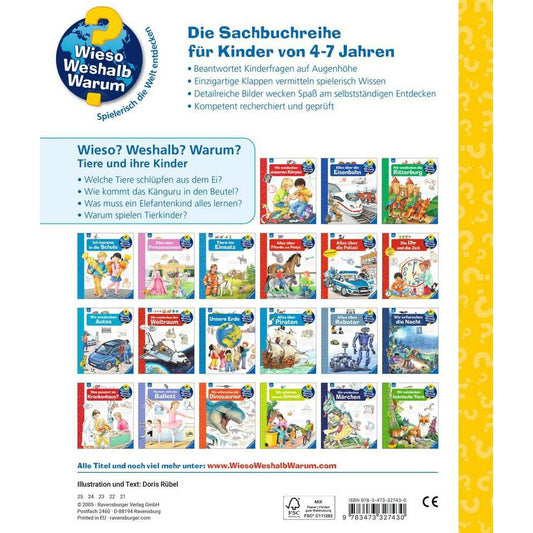 Ravensburger Wieso? Weshalb? Warum?, Band 33: Tiere und ihre Kinder