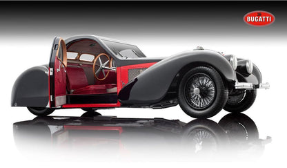 Bauer Bugatti Atalante 1937 Type 57SC 1:12 rouge