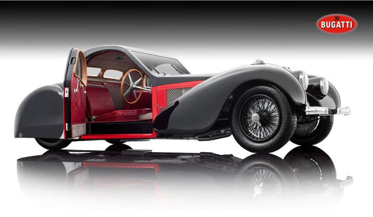 Bauer Bugatti Atalante 1937 Type 57SC 1:12 rouge