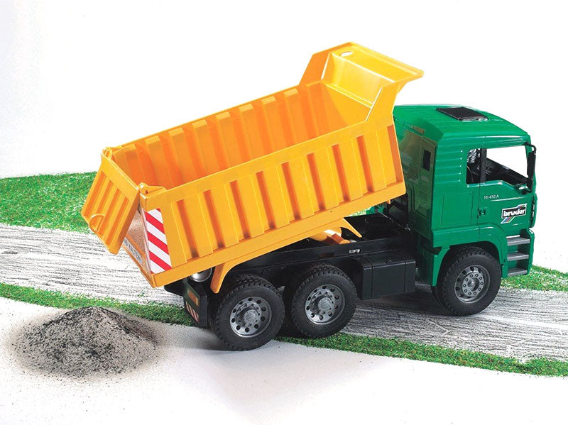 Bruder MAN truck with tipping trough