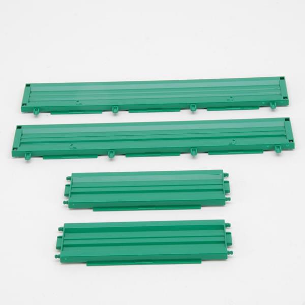 Fixations de paroi latérale Bruder pour remorques de transport à essieux tandem