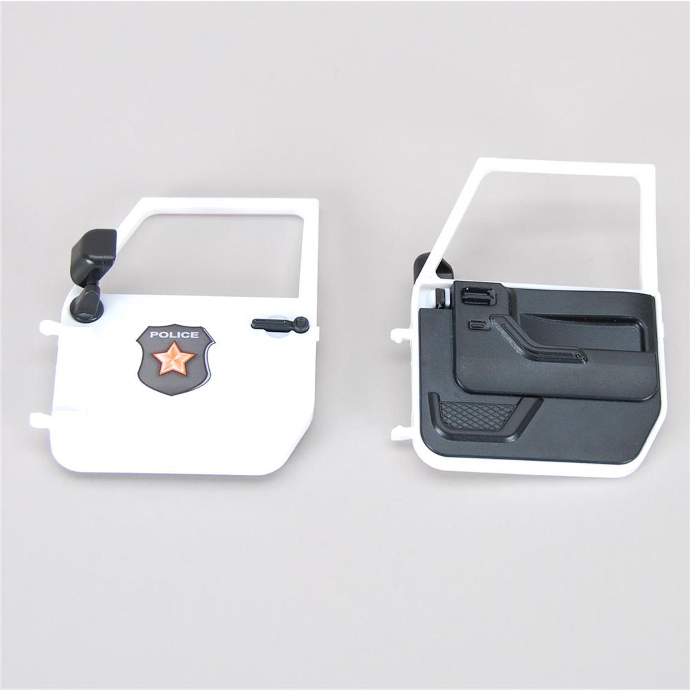 Bruder driver and passenger door Jeep Wrangler Rubicon Police