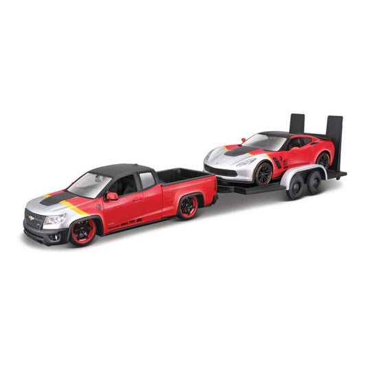 Maisto Chevrolet Colorado ZR2 &amp; Corvette Z06 1/24