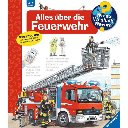 Ravensburger Pourquoi ? Pour quelle raison? Pourquoi ?, tome 2 : Tout sur les pompiers