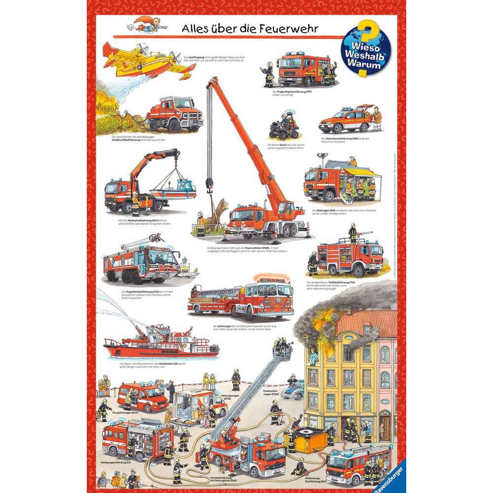 Ravensburger Pourquoi ? Pour quelle raison? Pourquoi ?, tome 2 : Tout sur les pompiers
