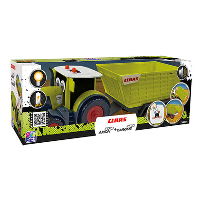 Tracteur + remorque Happy People Claas Kids