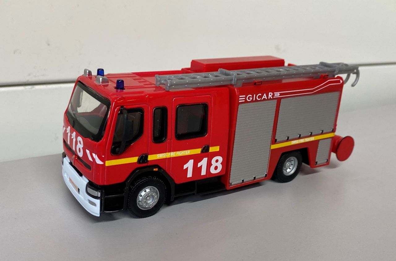Bburago Renault Premium Feuerwehr, 1:50