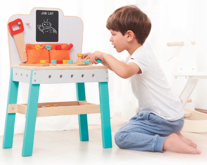 Etabli Spielba avec de nombreux accessoires