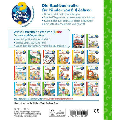 Ravensburger Wieso? Weshalb? Warum? junior, Band 31: Formen und Gegensätze