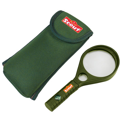 Happy People Scout Lupe mit Kompass