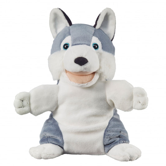 Marionnette Husky, 24 cm