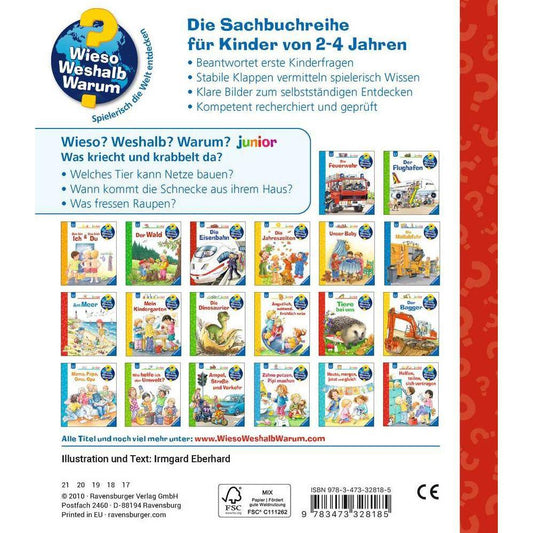 Ravensburger Wieso? Weshalb? Warum? junior, Band 36: Was kriecht und krabbelt da?