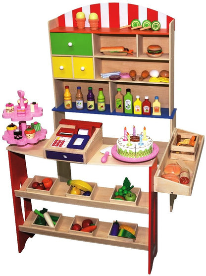 Spielba sales stand with 6 Harassli, without accessories