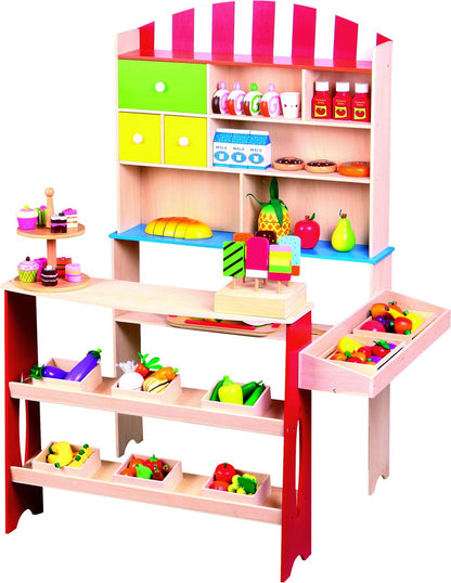 Spielba sales stand with 6 Harassli, without accessories