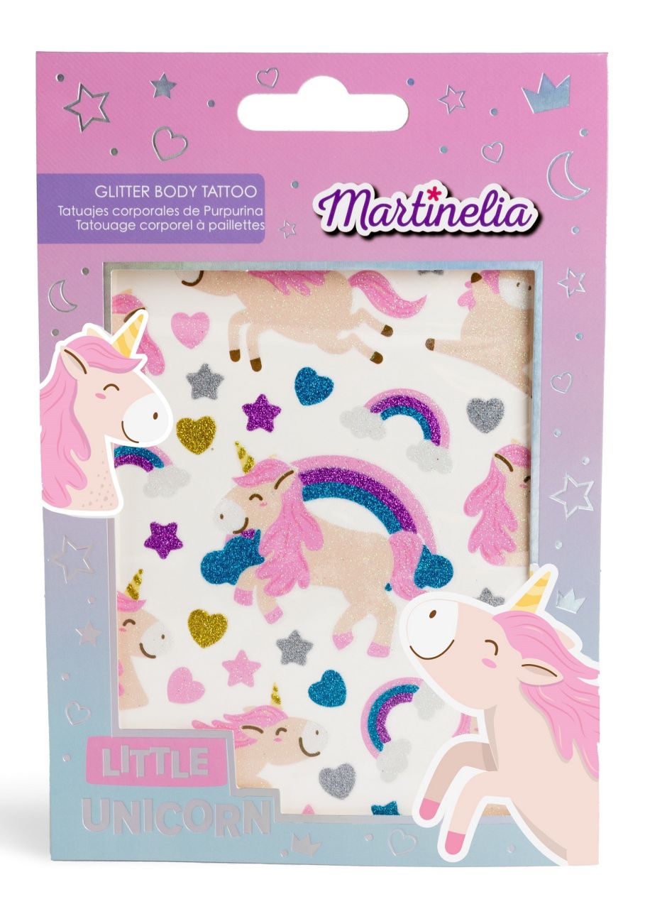 Martinelia Little Unicorn Glitter Tattoo
