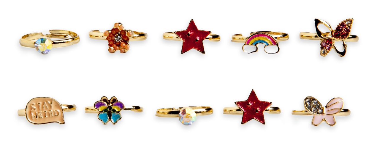 Martinelia Fingerringe 5 Stück assortiert