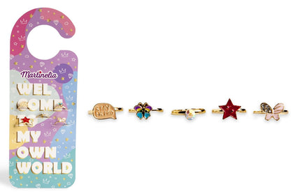 Martinelia Fingerringe 5 Stück assortiert