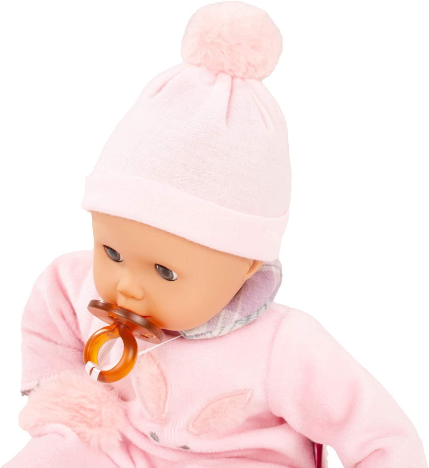 Götz Muffin pink suit, 33cm
