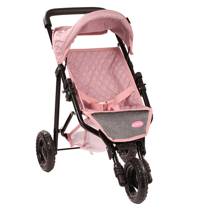 Götz doll buggy 3-wheel pink