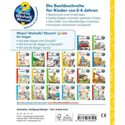 Ravensburger Wieso? Weshalb? Warum? junior, Band 38: Der Bagger