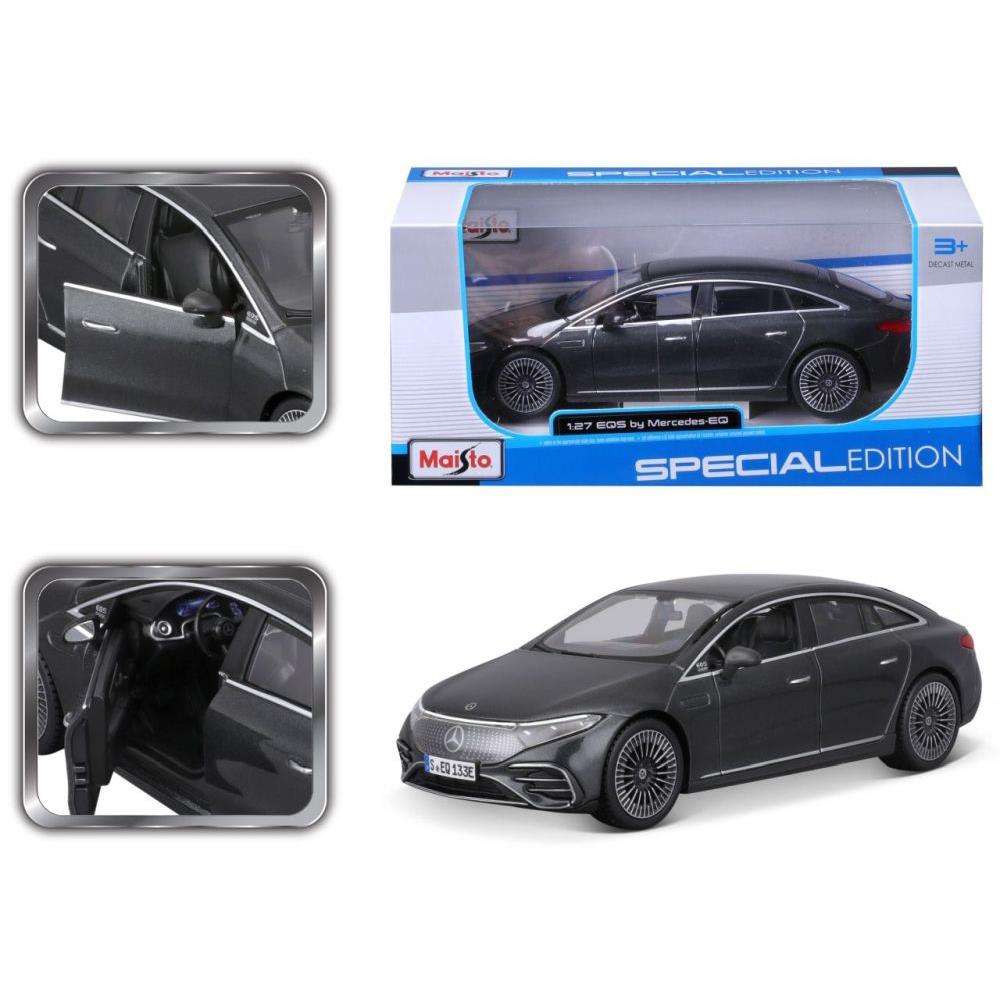 Maisto Mercedes-Benz EQS 2020 1/24 gris métallisé