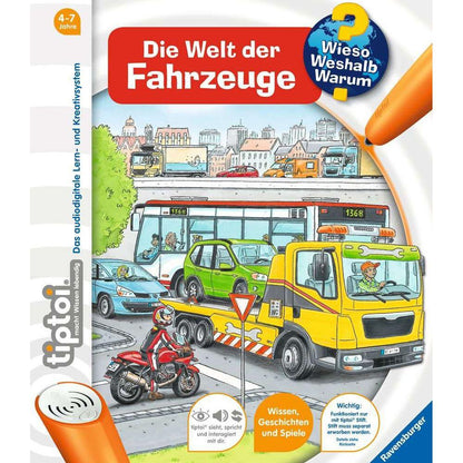 Ravensburger tiptoi® Why? How? What for? The world of vehicles