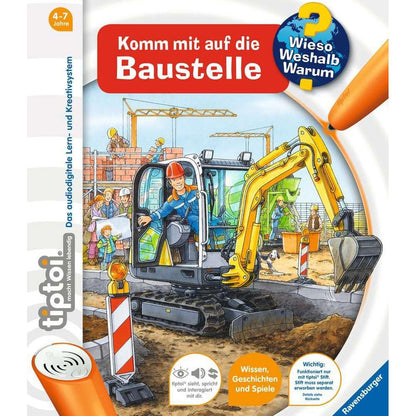 Ravensburger tiptoi® Why? How come? What for? Come with us to the construction site