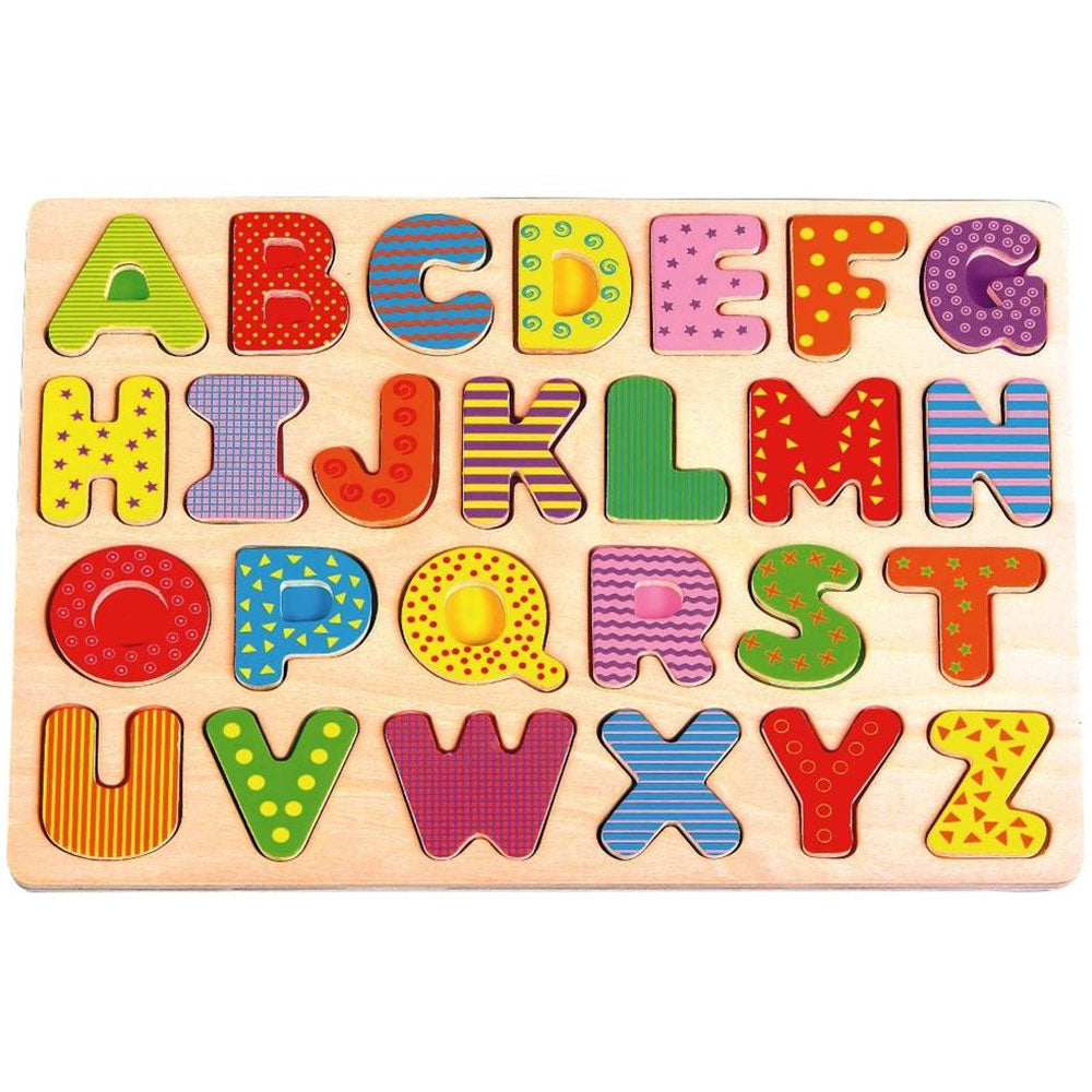 Spielba puzzle lettres majuscules
