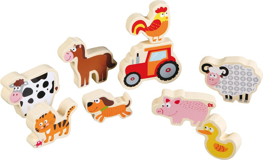 Spielba Puzzle und Tier-Set