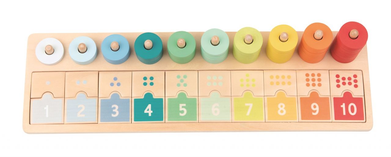 Spielba Zähl - und Zuordnungsbrett
