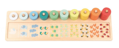 Spielba Zähl - und Zuordnungsbrett