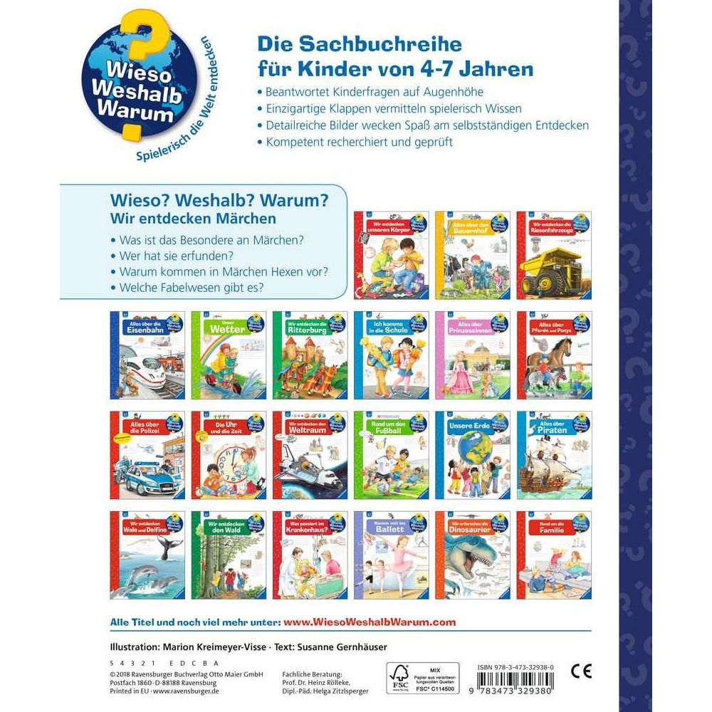 Ravensburger Wieso? Weshalb? Warum?, Band 68: Wir entdecken Märchen