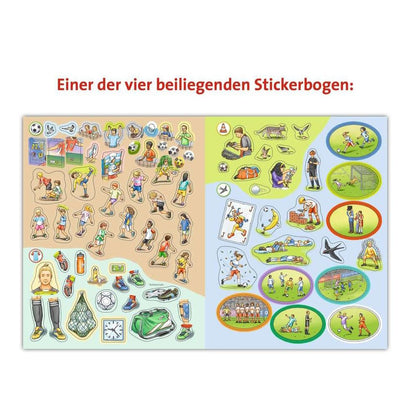 Ravensburger Why? What? What for? Sticker book: Football