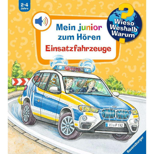 Ravensburger Wieso? Weshalb? Warum? Mein junior zum Hören, Band 2: Einsatzfahrzeuge