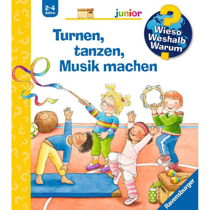 Ravensburger Pourquoi ? Pour quelle raison? Pourquoi? junior, tome 71 : Gymnastique, danse, faire de la musique