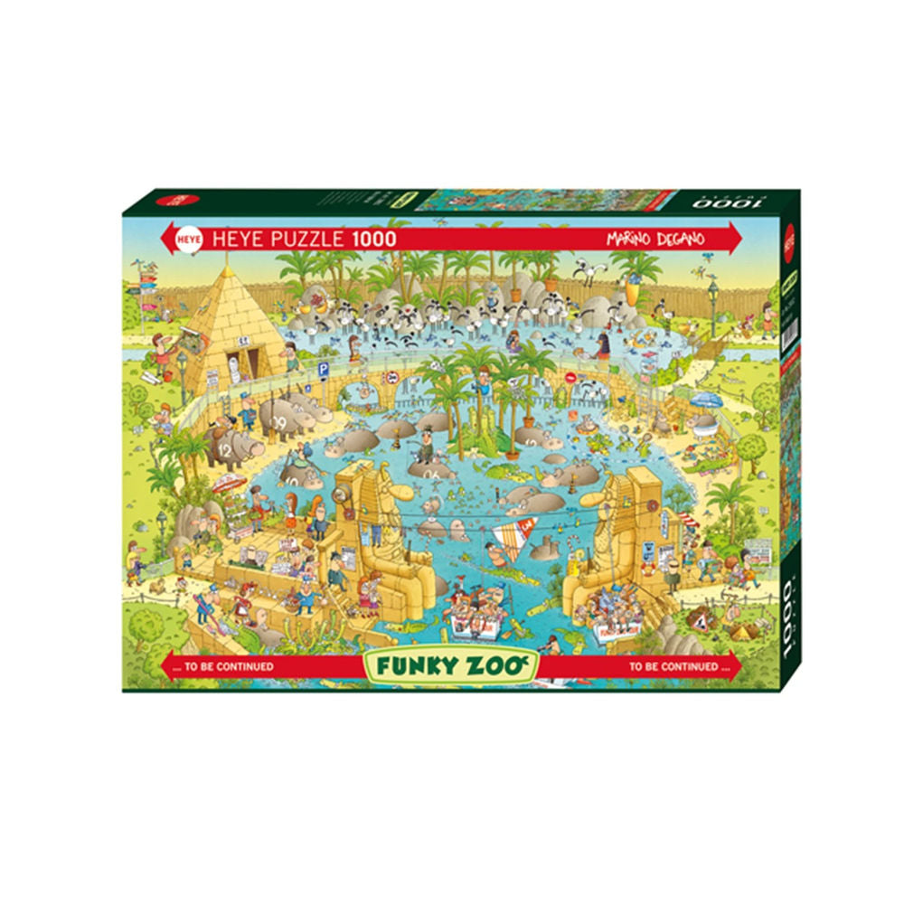 Heye Puzzle Nile Habitat - Puzzle standard, 1000 pièces