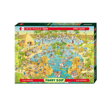 Heye Puzzle Nile Habitat - Puzzle standard, 1000 pièces