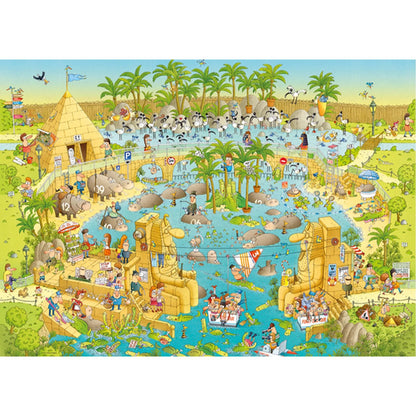 Heye Puzzle Nile Habitat - Puzzle standard, 1000 pièces