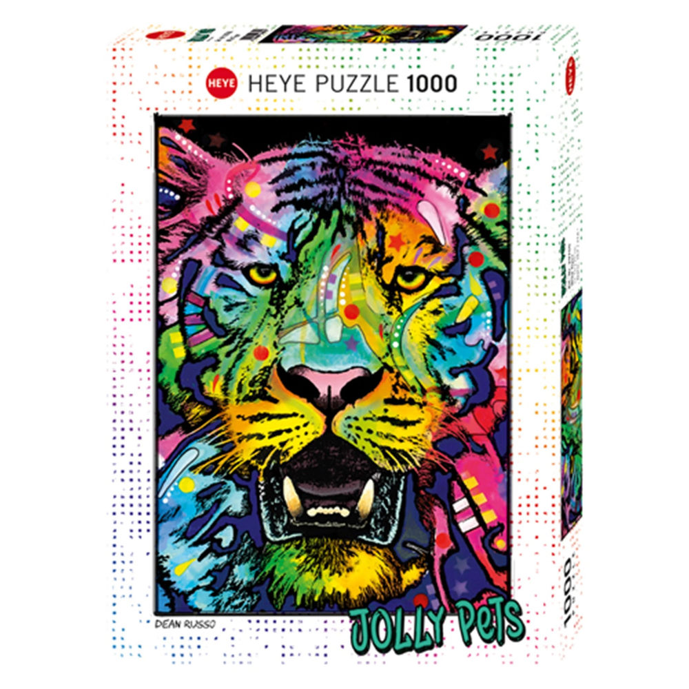 Heye Puzzle Tigre Sauvage Standard, 1000 pièces